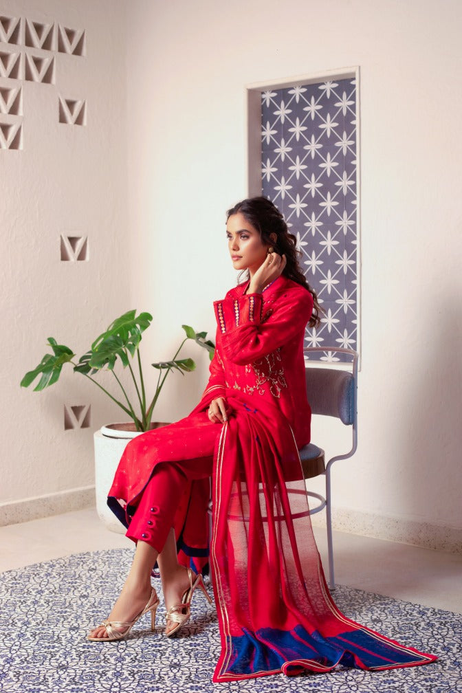 Anam Akhlaq | Festive Collection | D-13 -  Anam Akhlaq Formal - Original Designer Dress - House of Maryam