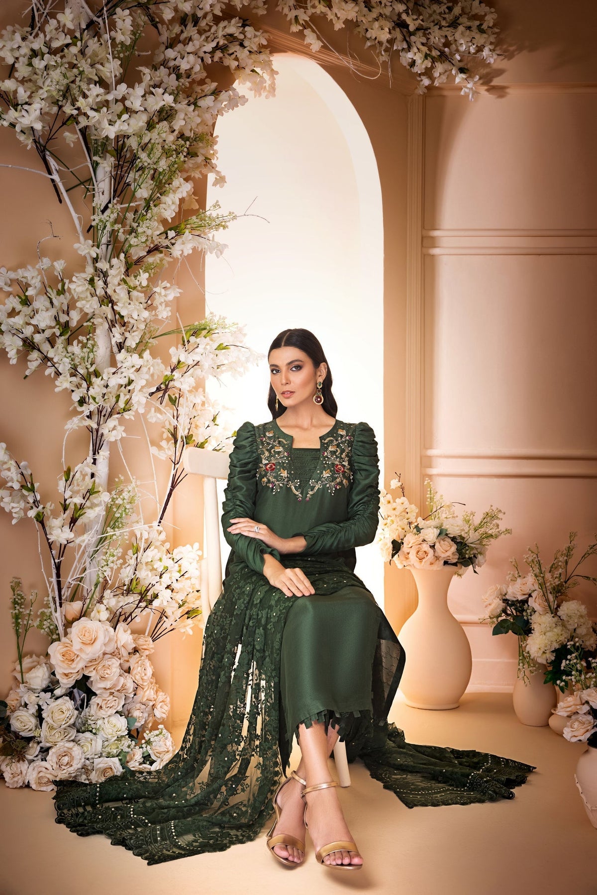 Anam Akhlaq | Festive Collection | D-30 -  Anam Akhlaq Formal - Original Designer Dress - House of Maryam