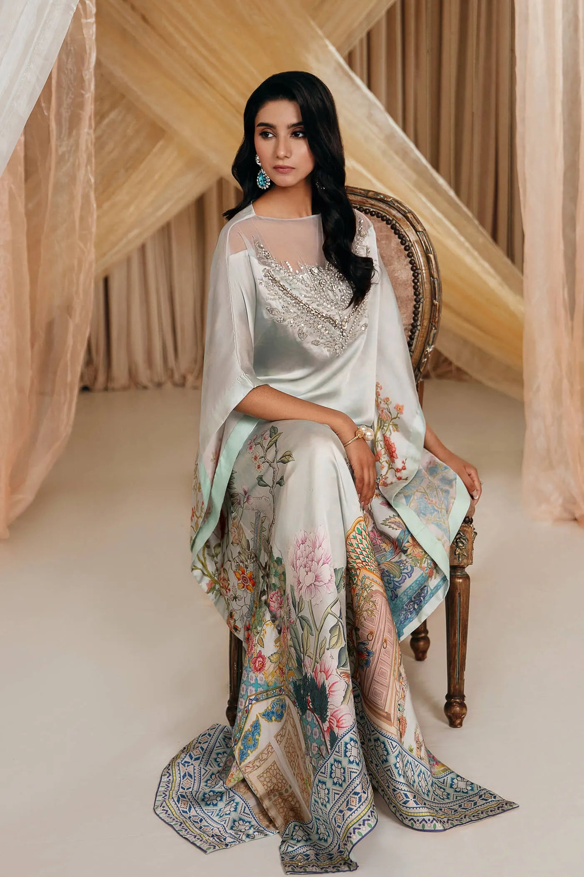 Musferah Saad | Mystere Formals | Aqua Elegance, image 5