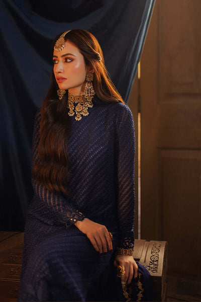 Azure | Luxe Formals | Aqua Serene -  Azure Ladies Clothes - Original Designer Dress - House of Maryam