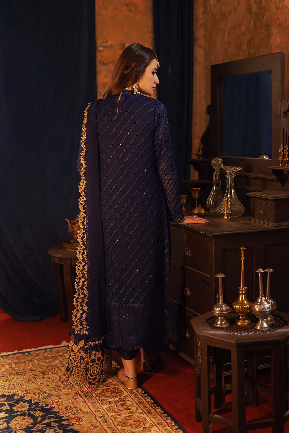 Azure | Luxe Formals | Aqua Serene -  Azure Ladies Clothes - Original Designer Dress - House of Maryam