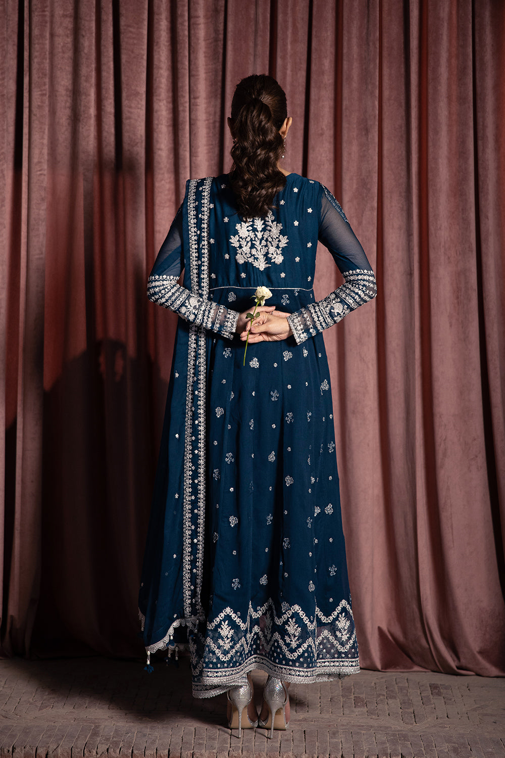 Azure | Luxe Formals | Aquatic Whisper -  Azure Ladies Clothes - Original Designer Dress - House of Maryam