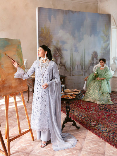 Mahnur | Sophie Luxury Lawn 25 | Ari -  Mahnur Ladies Clothes - Original Designer Dress - House of Maryam