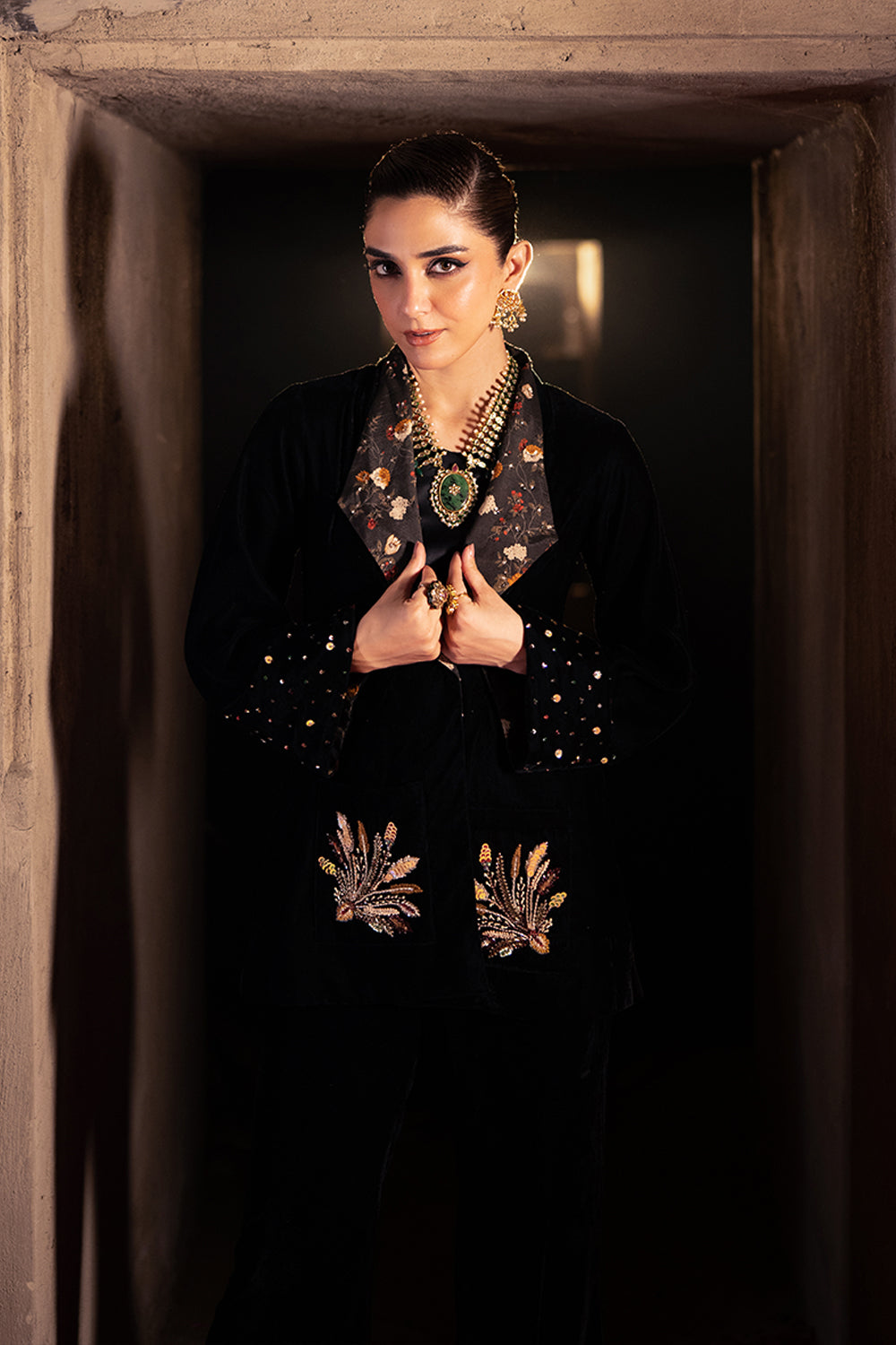 Azure | Vogue Formals | Aristocrat -  Azure Ladies Clothes - Original Designer Dress - House of Maryam