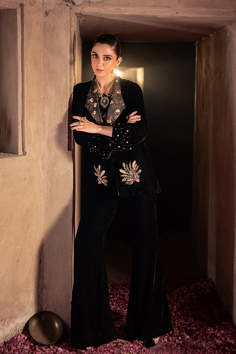 Azure | Vogue Formals | Aristocrat -  Azure Ladies Clothes - Original Designer Dress - House of Maryam