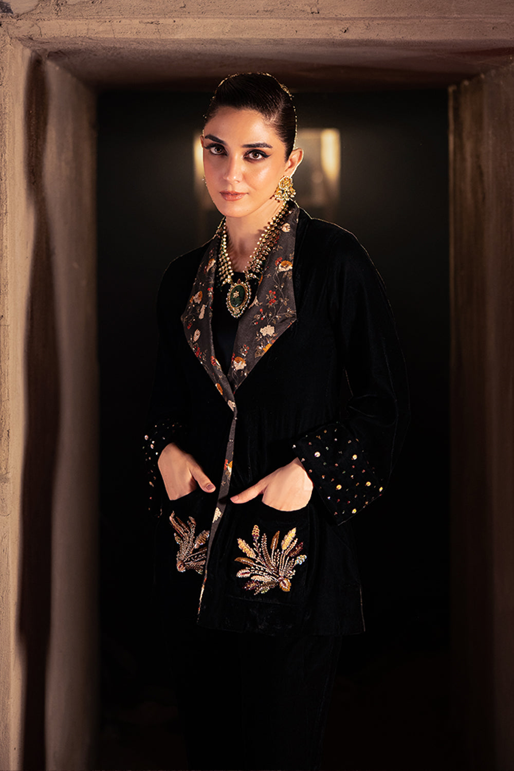 Azure | Vogue Formals | Aristocrat -  Azure Ladies Clothes - Original Designer Dress - House of Maryam