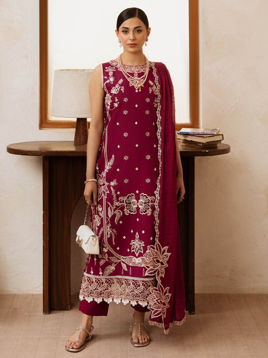 Mahnur | Florence Luxury Lawn 25 | ARLEEN -  Mahnur Ladies Clothes - Original Designer Dress - House of Maryam