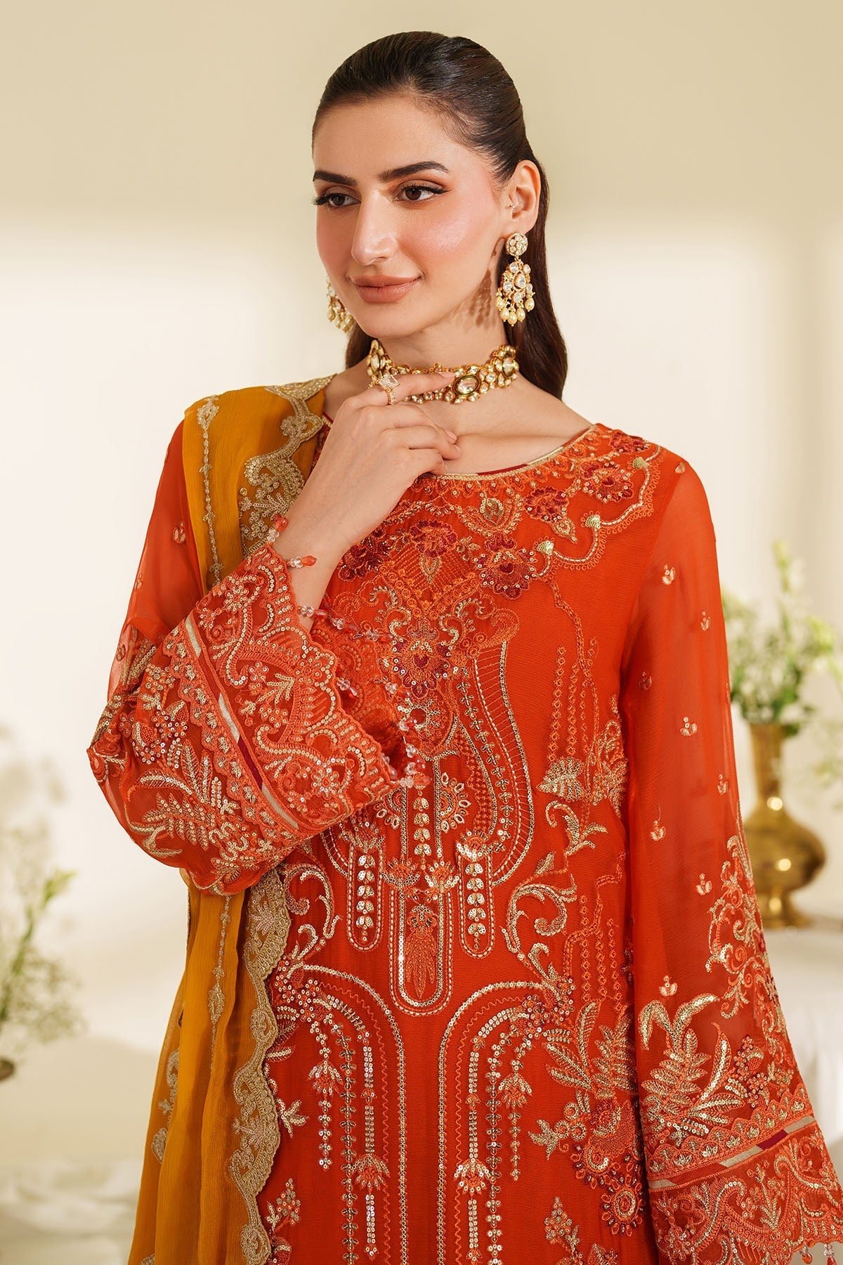 Imrozia Premium | Noore Formals | M-100 SIRA -  Imrozia Premium Ladies Clothes - Original Designer Dress - House of Maryam