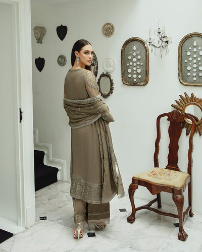 Maryum n Maria | Freesia Ariya Formals | SW23-504 - Umber - Zarin -  Marym N Maria Formal - Original Designer Dress - House of Maryam