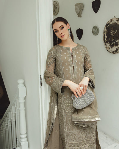 Maryum n Maria | Freesia Ariya Formals | SW23-504 - Umber - Zarin -  Marym N Maria Formal - Original Designer Dress - House of Maryam