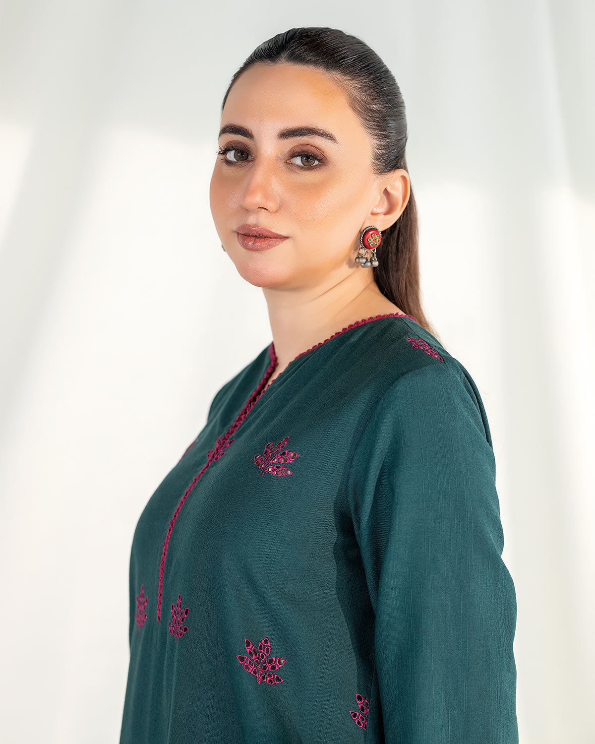 Zevk | Winter Flavour | LIME -  Zevk Ladies Clothes - Original Designer Dress - House of Maryam