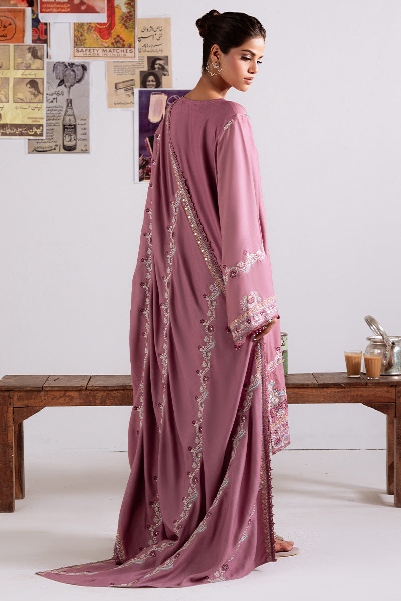 Cross Stitch | Khaddar Linen 25 | PETAL DUST