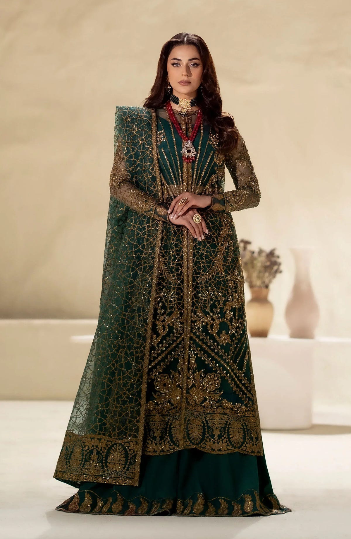 Maryum N Maria | Luxury Formals | LALEH-MW24-566 -  Maryum N Maria Formal - Original Designer Dress - House of Maryam