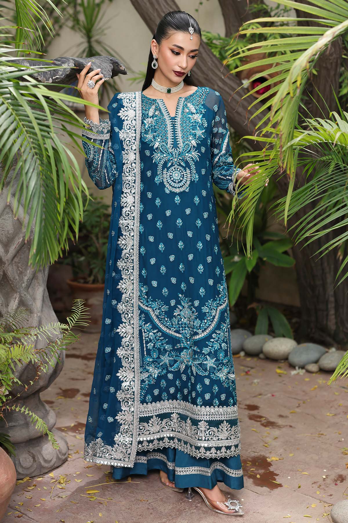Imrozia Premium I Saiyara Formals I I-232 AZURA -  Imrozia Premium Ladies Clothes - Original Designer Dress - House of Maryam