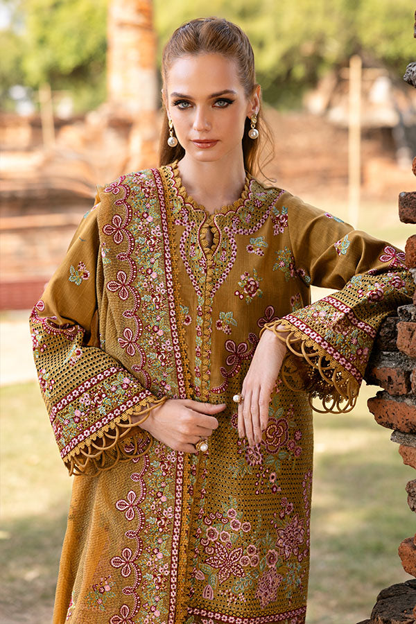 Saffron | Solace Winter Edit | Aurora -  Saffron Ladies Clothes -  House of Maryam