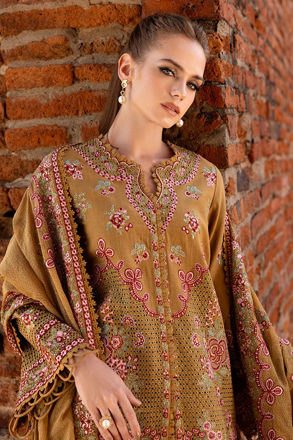 Saffron | Solace Winter Edit | Aurora -  Saffron Ladies Clothes - Original Designer Dress - House of Maryam