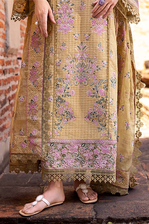 Saffron | Solace Winter Edit | Camille -  Saffron Ladies Clothes -  House of Maryam