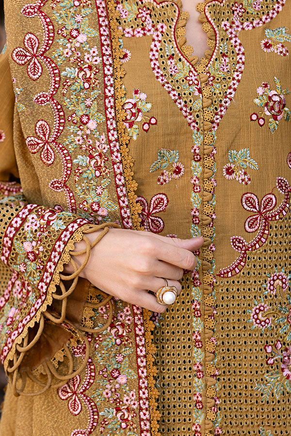 Saffron | Solace Winter Edit | Aurora -  Saffron Ladies Clothes - Original Designer Dress - House of Maryam