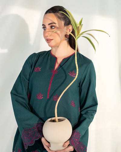Zevk | Winter Flavour | LIME -  Zevk Ladies Clothes - Original Designer Dress - House of Maryam