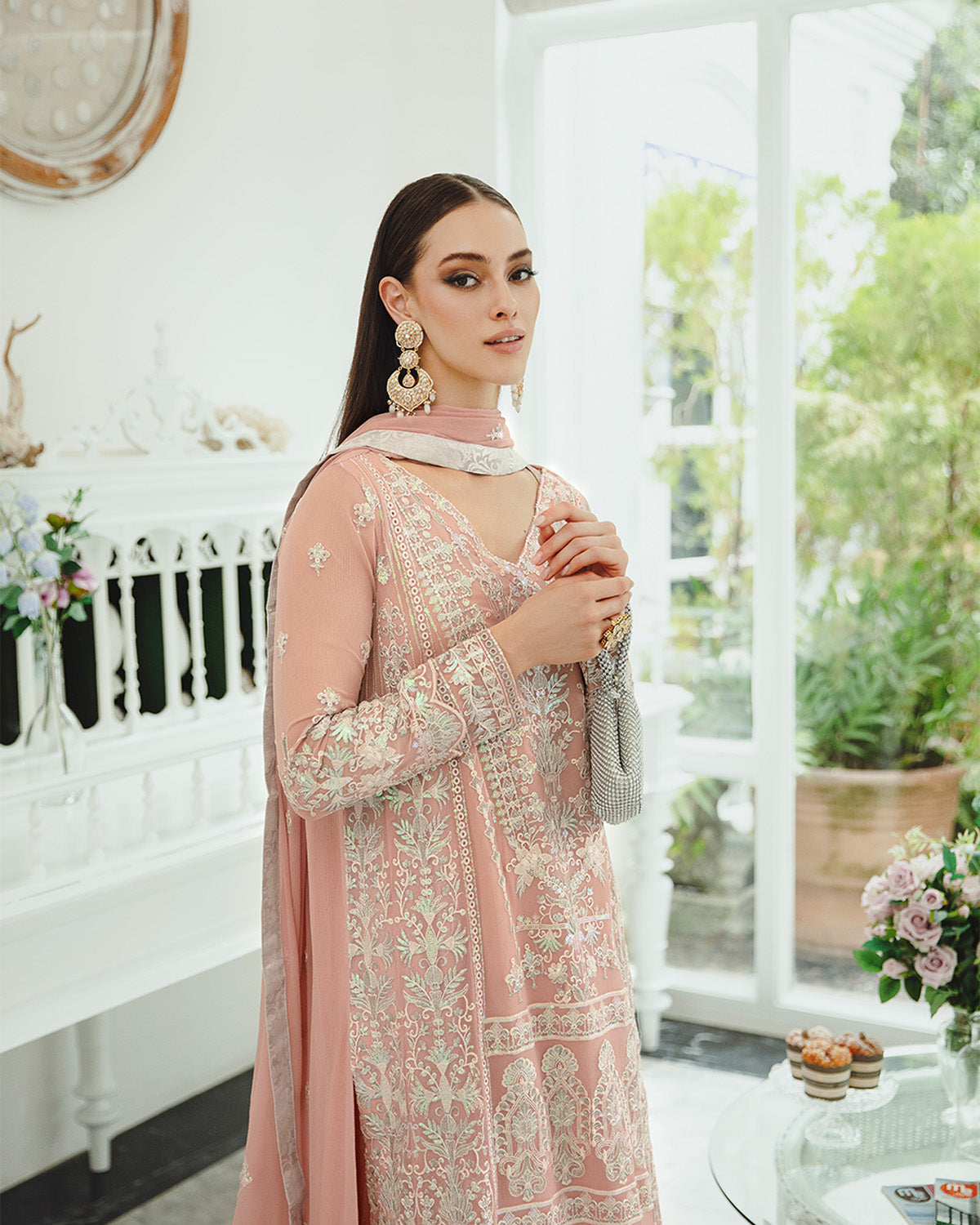 Maryum n Maria | Freesia Ariya Formals | SW23-503 - Pink Nude - Negar -  Maryam N Maria Formal - Original Designer Dress - House of Maryam