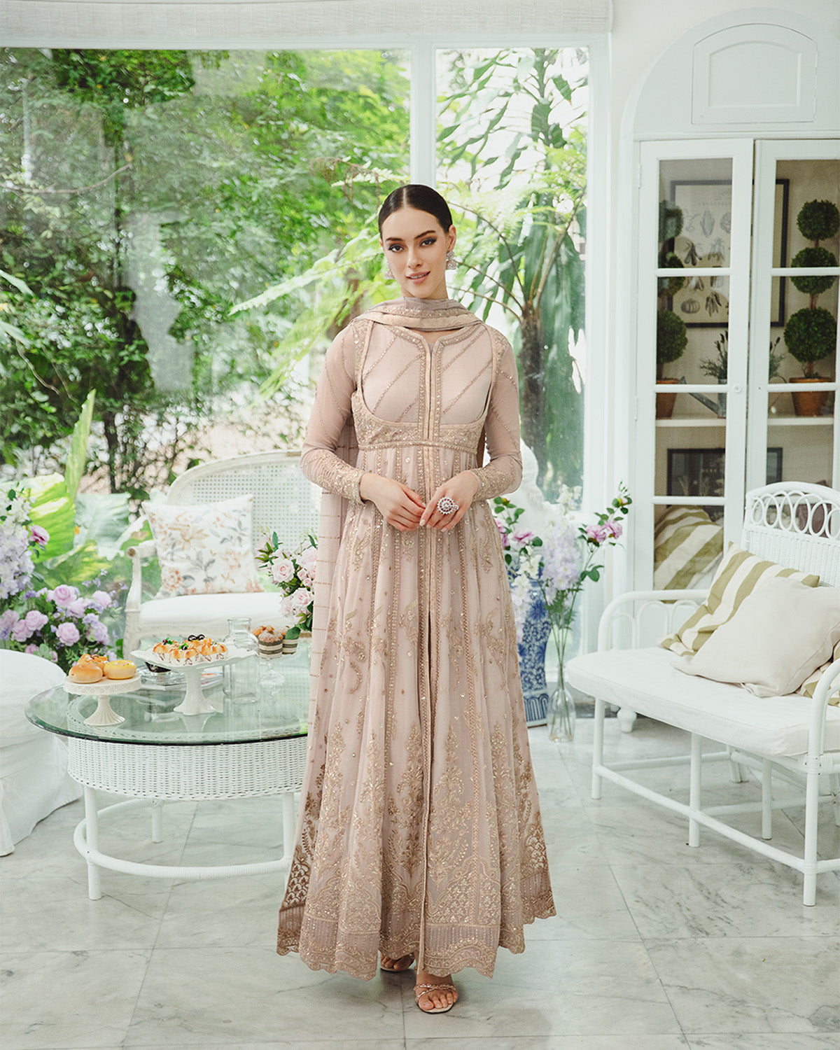 Maryum n Maria | Freesia Ariya Formals | SW23-501 - Lemonade - Sima by Designer Maryum N Maria - House of Maryam - Pakistani Designer Ethnic Wear in {{ shop.shopifyCountryName }}