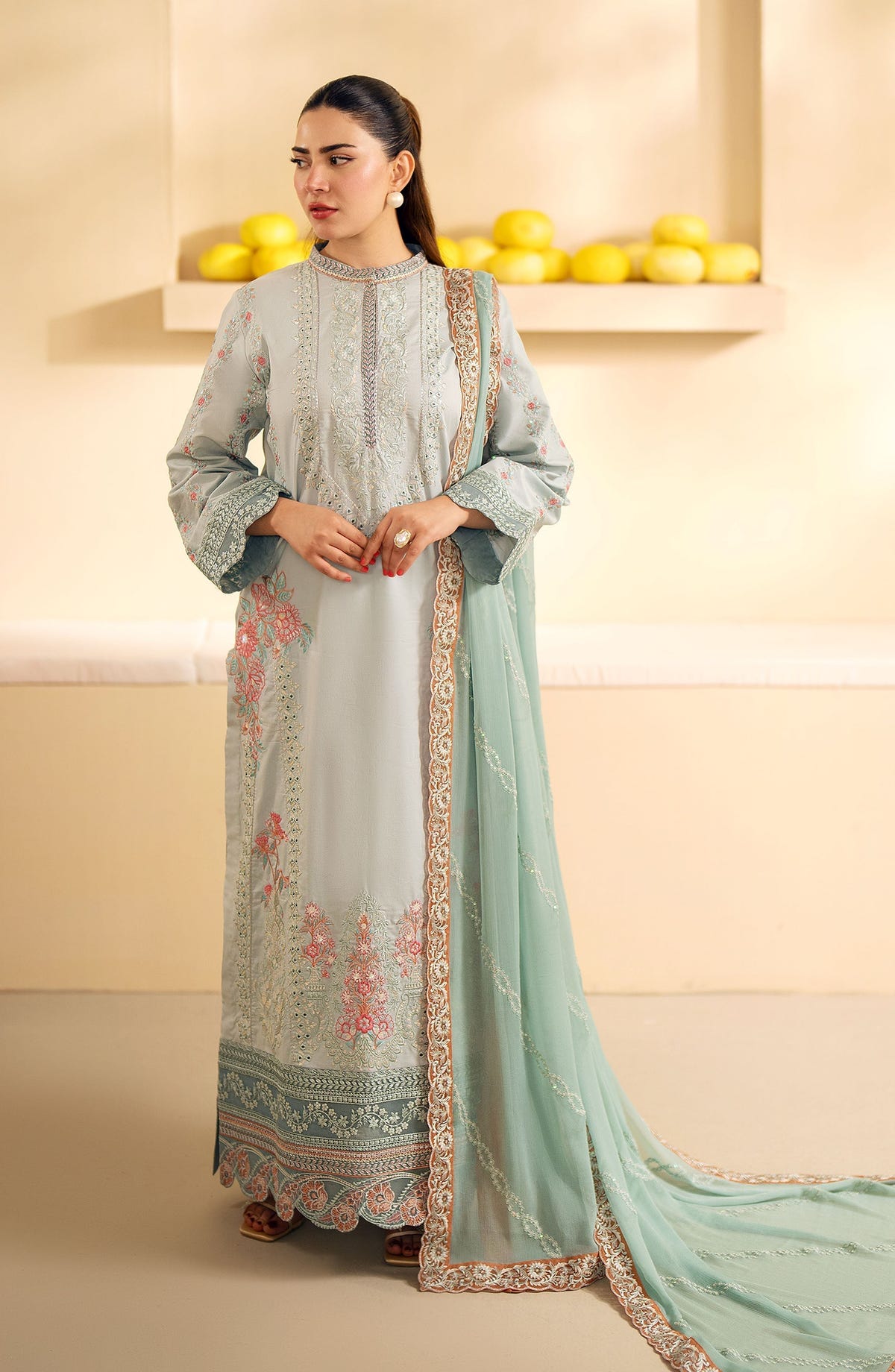 Maryum N Maria | Eid Edit 24 | Alisa -  Maryum N Maria Luxury - Original Designer Dress - House of Maryam