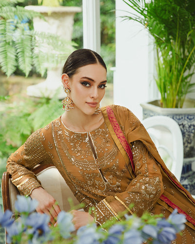 Maryum n Maria | Freesia Ariya Formals | SW23-508 - Dijon - Mahin -  Maryam N Maria Formal - Original Designer Dress - House of Maryam