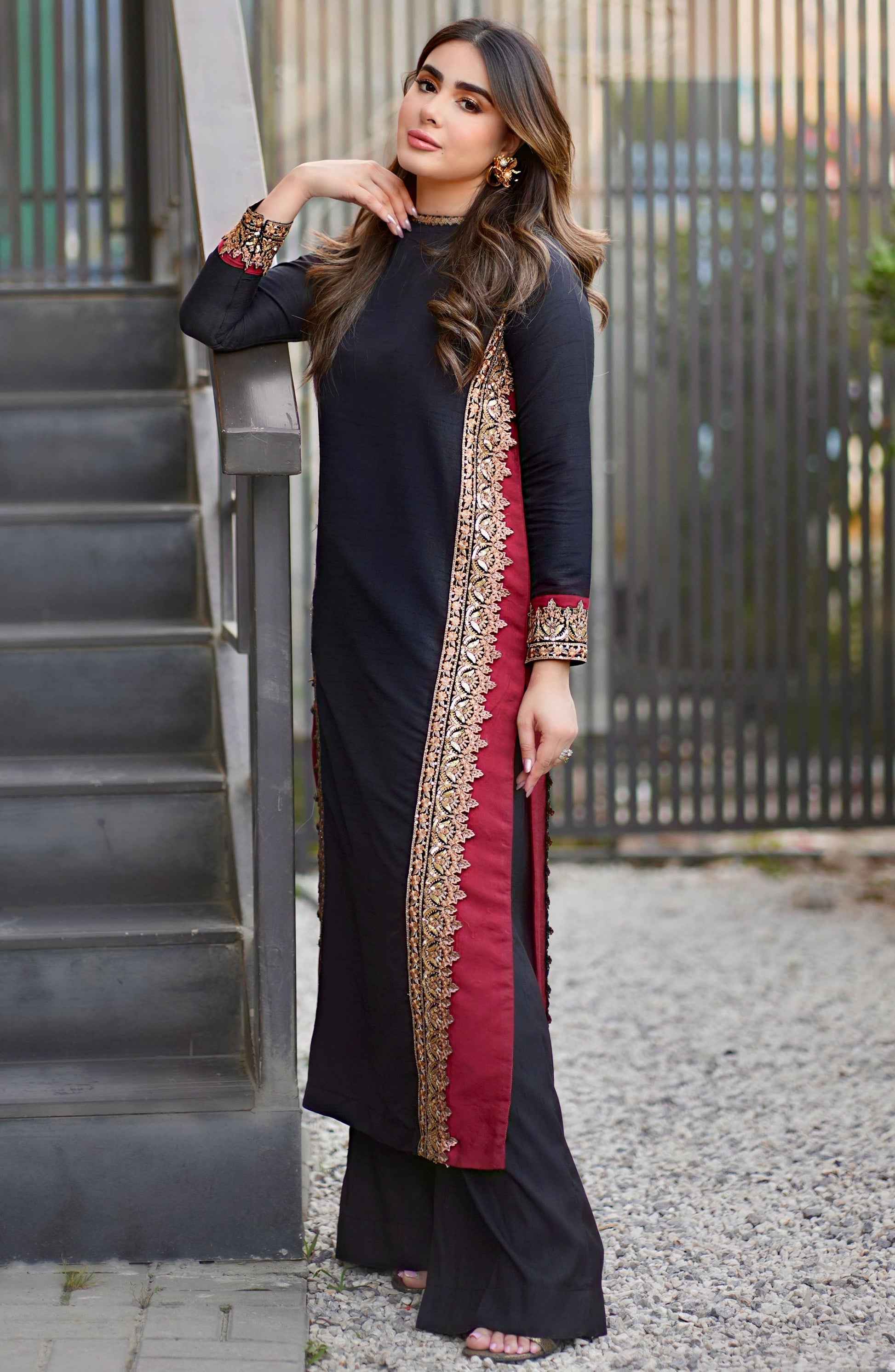 Maryum N Maria | Pret A Luxe | ADELINE by Designer Maryum N Maria - House of Maryam - Pakistani Designer Ethnic Wear in {{ shop.shopifyCountryName }}