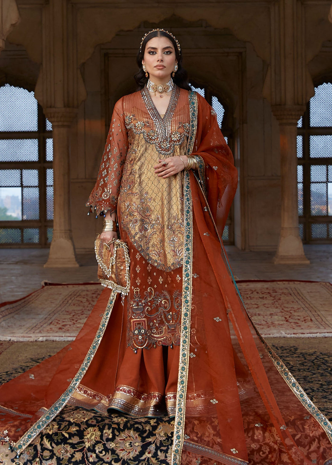 Laj | Hath Kahani Luxury Formals 24 | SHAHRANI -  Laj Ladies Clothes -  House of Maryam