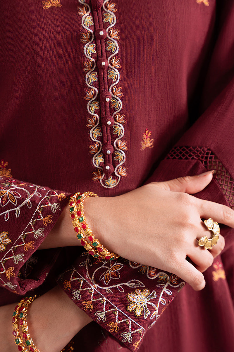Cross Stitch | Khaddar Linen 25 | WOVEN ELEGANCE, image 3