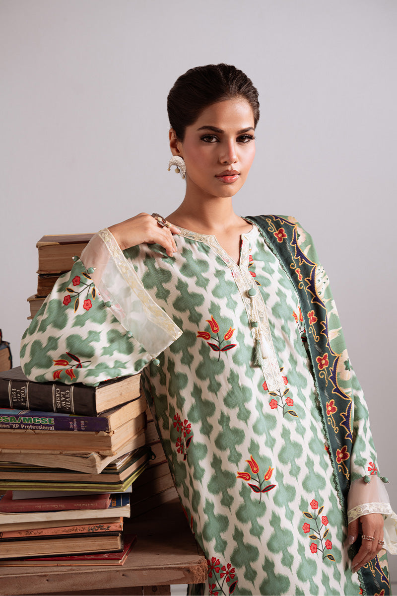 Cross Stitch | Khaddar Linen 25 | TRIBAL HAZE, image 3