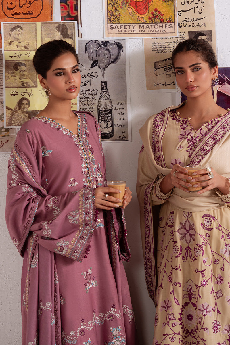 Cross Stitch | Khaddar Linen 25 | PETAL DUST, image 3