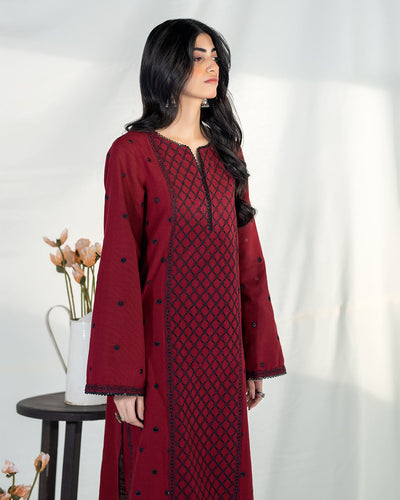 Zevk | Winter Flavour | RASPBERRY -  Zevk Ladies Clothes - Original Designer Dress - House of Maryam