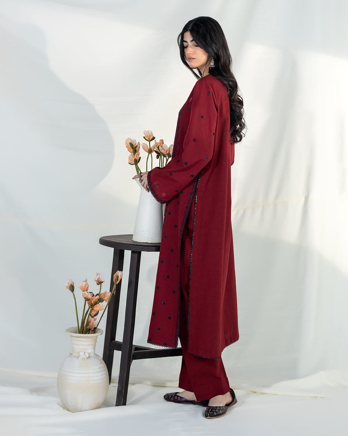 Zevk | Winter Flavour | RASPBERRY -  Zevk Ladies Clothes - Original Designer Dress - House of Maryam