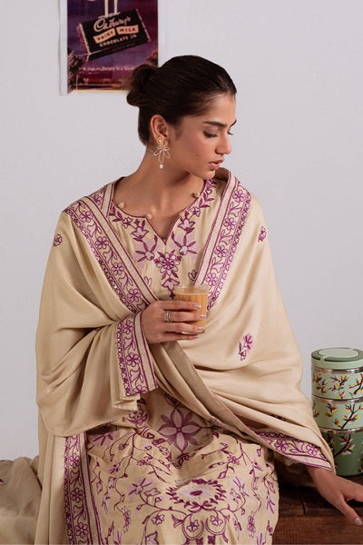Cross Stitch | Khaddar Linen 25 | FAWN RADIANCE