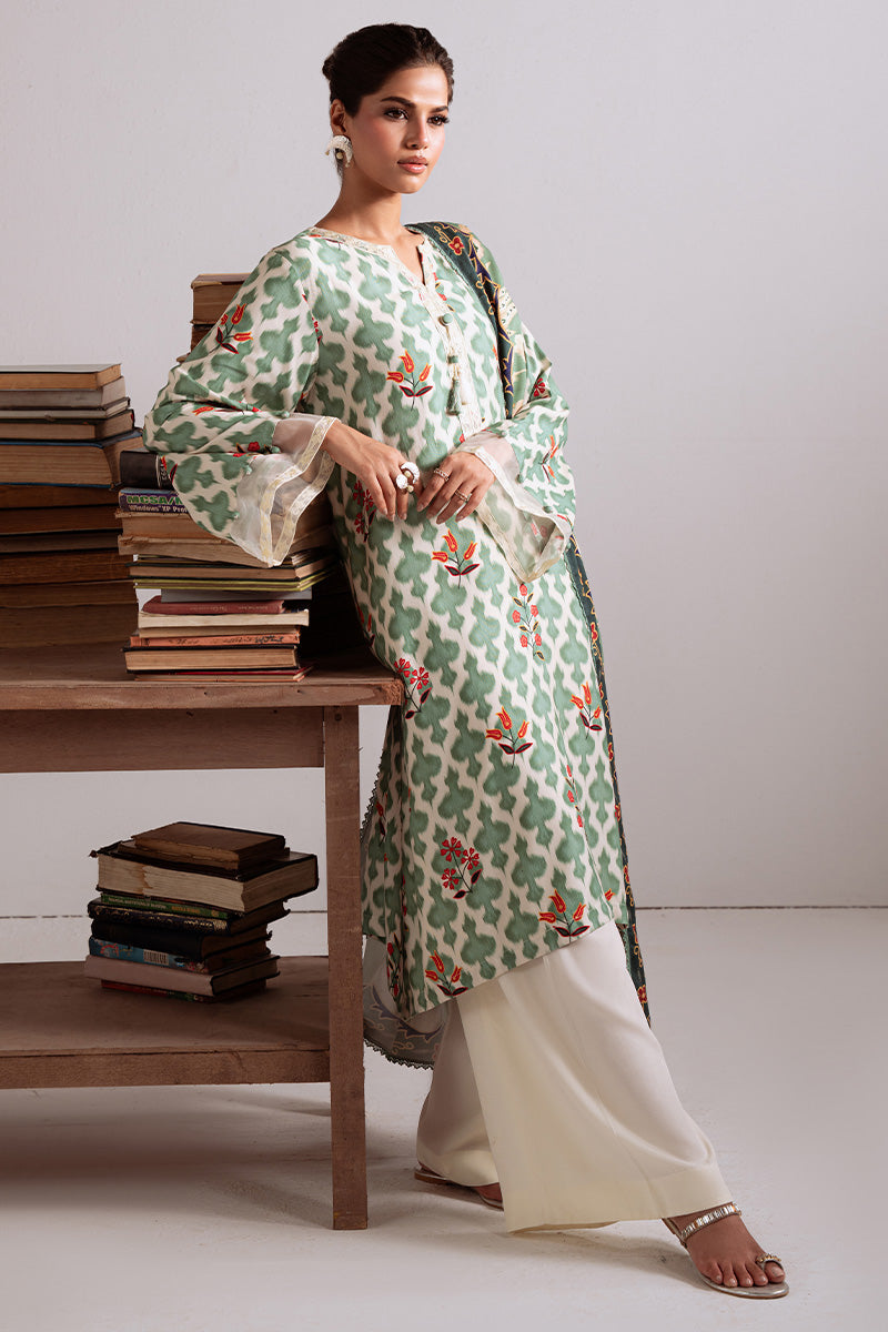 Cross Stitch | Khaddar Linen 25 | TRIBAL HAZE, image 4