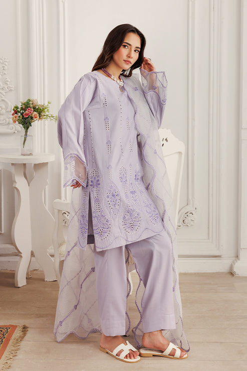 Saffron | Le Soleil 25 | Lilac Dust -  Saffron Ladies Clothes - Original Designer Dress - House of Maryam