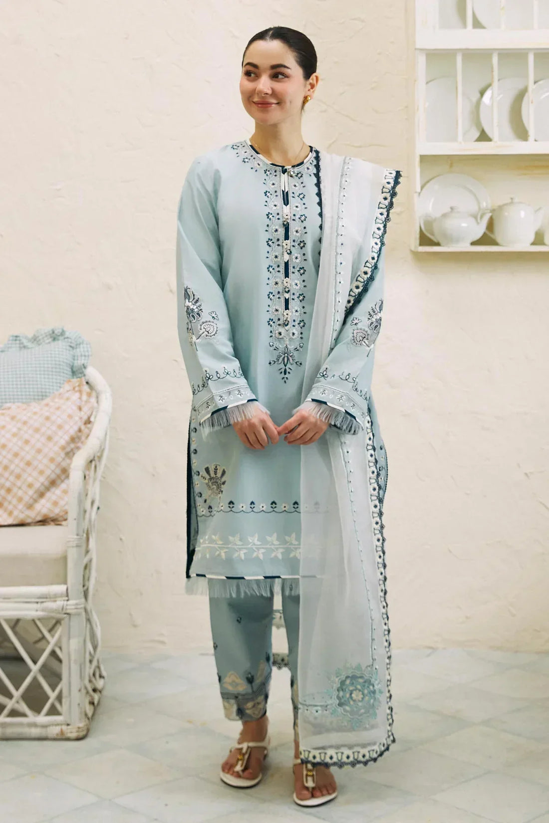 Zara Shahjahan | Coco Lawn 24 | ARZOO-1A by Designer Zara Shahjahan - House of Maryam - Pakistani Designer Ethnic Wear in {{ shop.shopifyCountryName }}