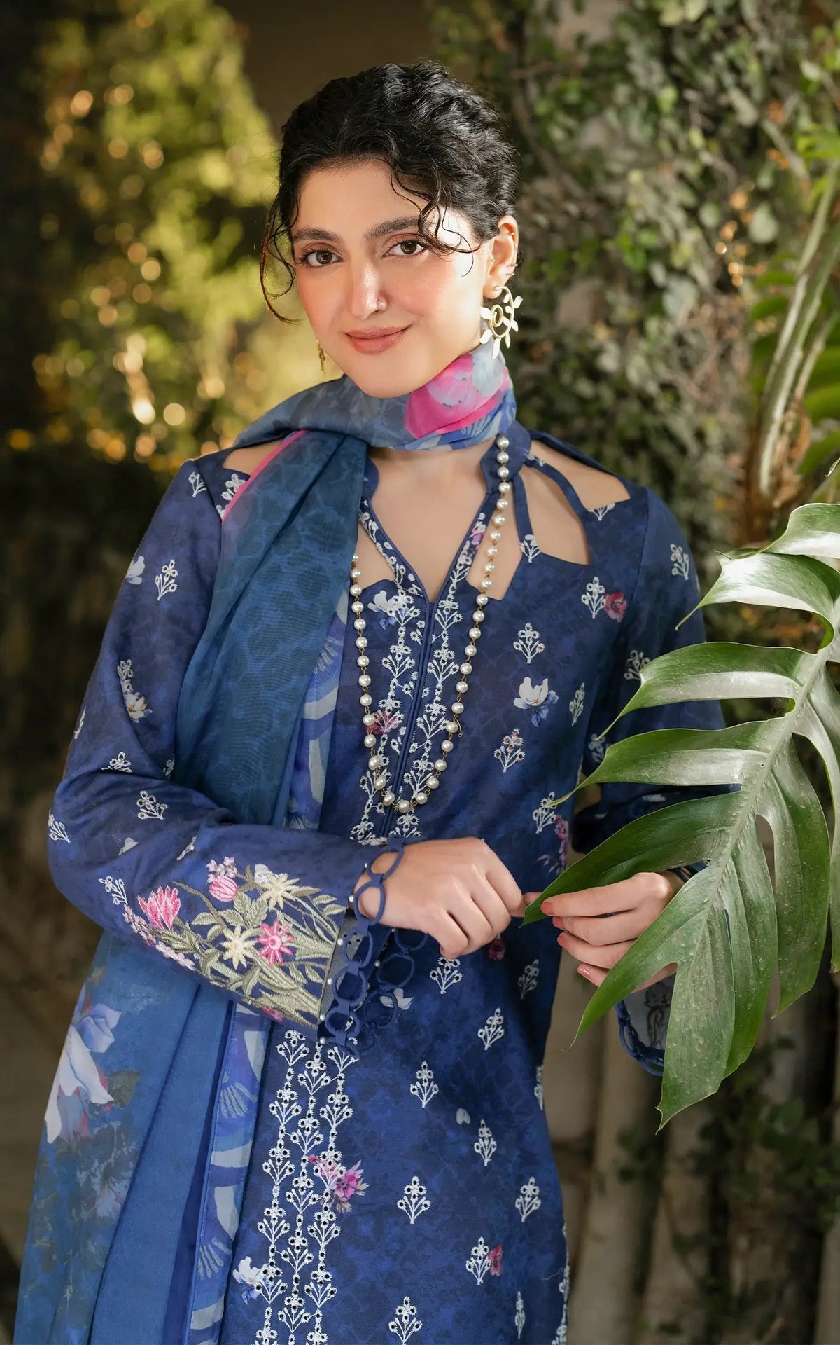 Asifa and Nabeel | Gulkari Summer 25 | Azure Whisper (GKL-05) -  Asifa and Nabeel Ladies Clothes - Original Designer Dress - House of Maryam