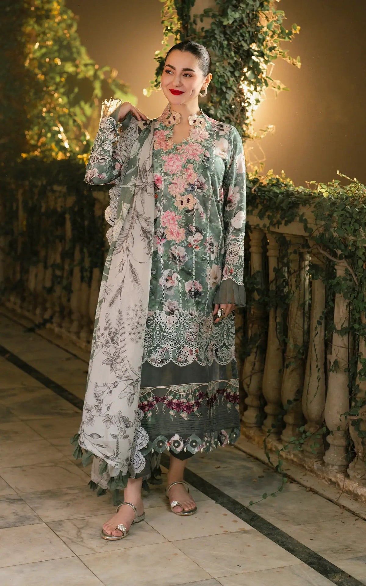 Asifa and Nabeel | Gulkari Summer 25 | Arabella (GKL-06) -  Asifa and Nabeel Ladies Clothes - Original Designer Dress - House of Maryam