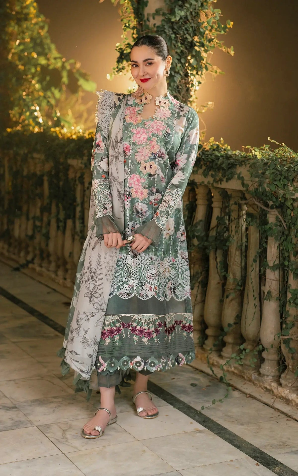 Asifa and Nabeel | Gulkari Summer 25 | Arabella (GKL-06) -  Asifa and Nabeel Ladies Clothes - Original Designer Dress - House of Maryam