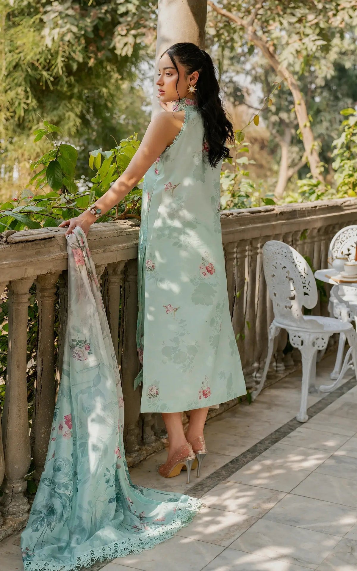 Asifa and Nabeel | Gulkari Summer 25 | Pastel Grove (GKL-07) -  Asifa and Nabeel Ladies Clothes - Original Designer Dress - House of Maryam