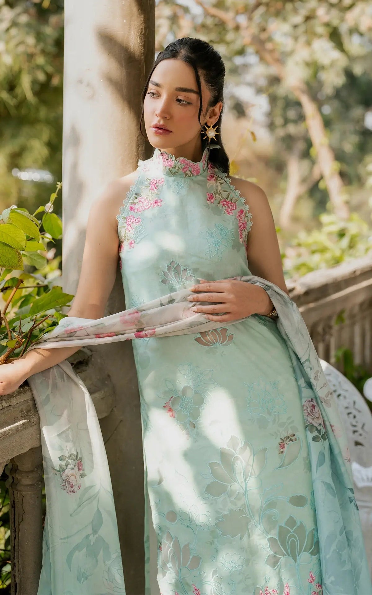 Asifa and Nabeel | Gulkari Summer 25 | Pastel Grove (GKL-07) -  Asifa and Nabeel Ladies Clothes - Original Designer Dress - House of Maryam