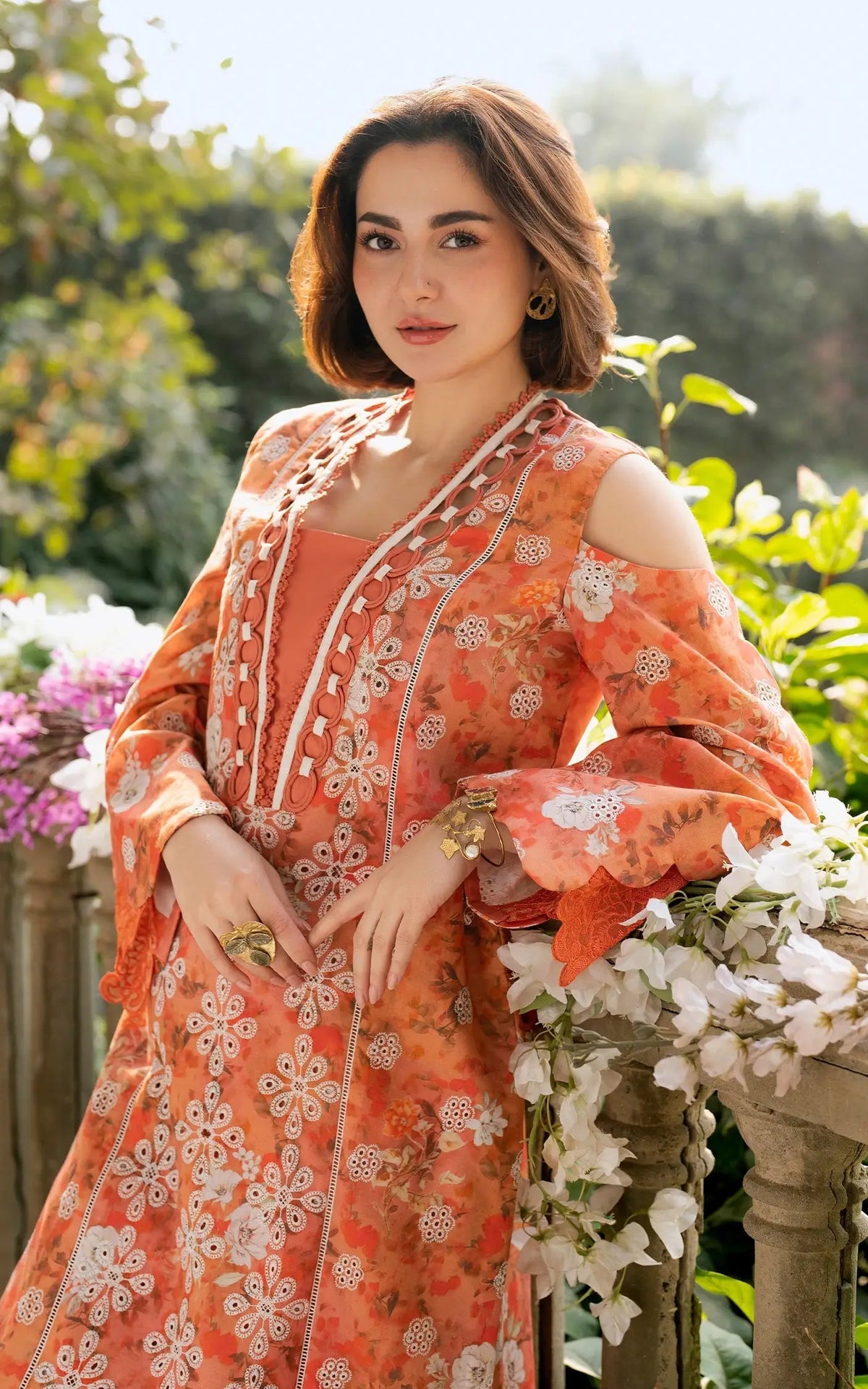 Asifa and Nabeel | Gulkari Summer 25 | Citrus Glow (GKL-08) -  Asifa and Nabeel Ladies Clothes - Original Designer Dress - House of Maryam
