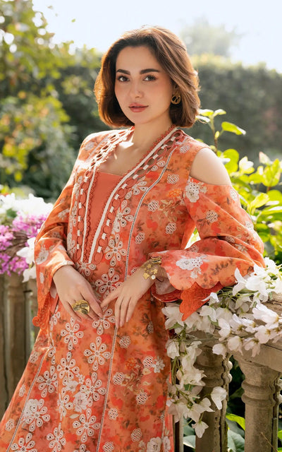Asifa and Nabeel | Gulkari Summer 25 | Citrus Glow (GKL-08) -  Asifa and Nabeel Ladies Clothes - Original Designer Dress - House of Maryam