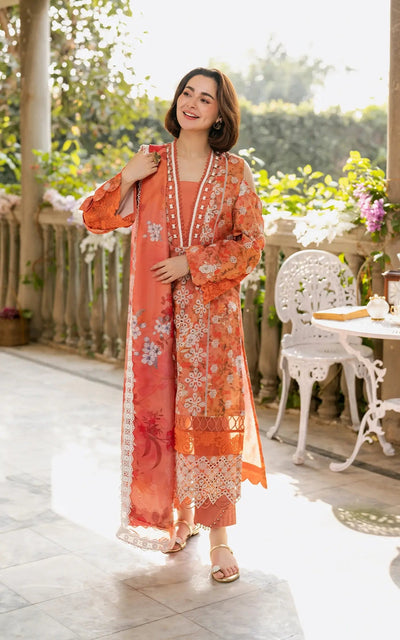 Asifa and Nabeel | Gulkari Summer 25 | Citrus Glow (GKL-08) -  Asifa and Nabeel Ladies Clothes - Original Designer Dress - House of Maryam