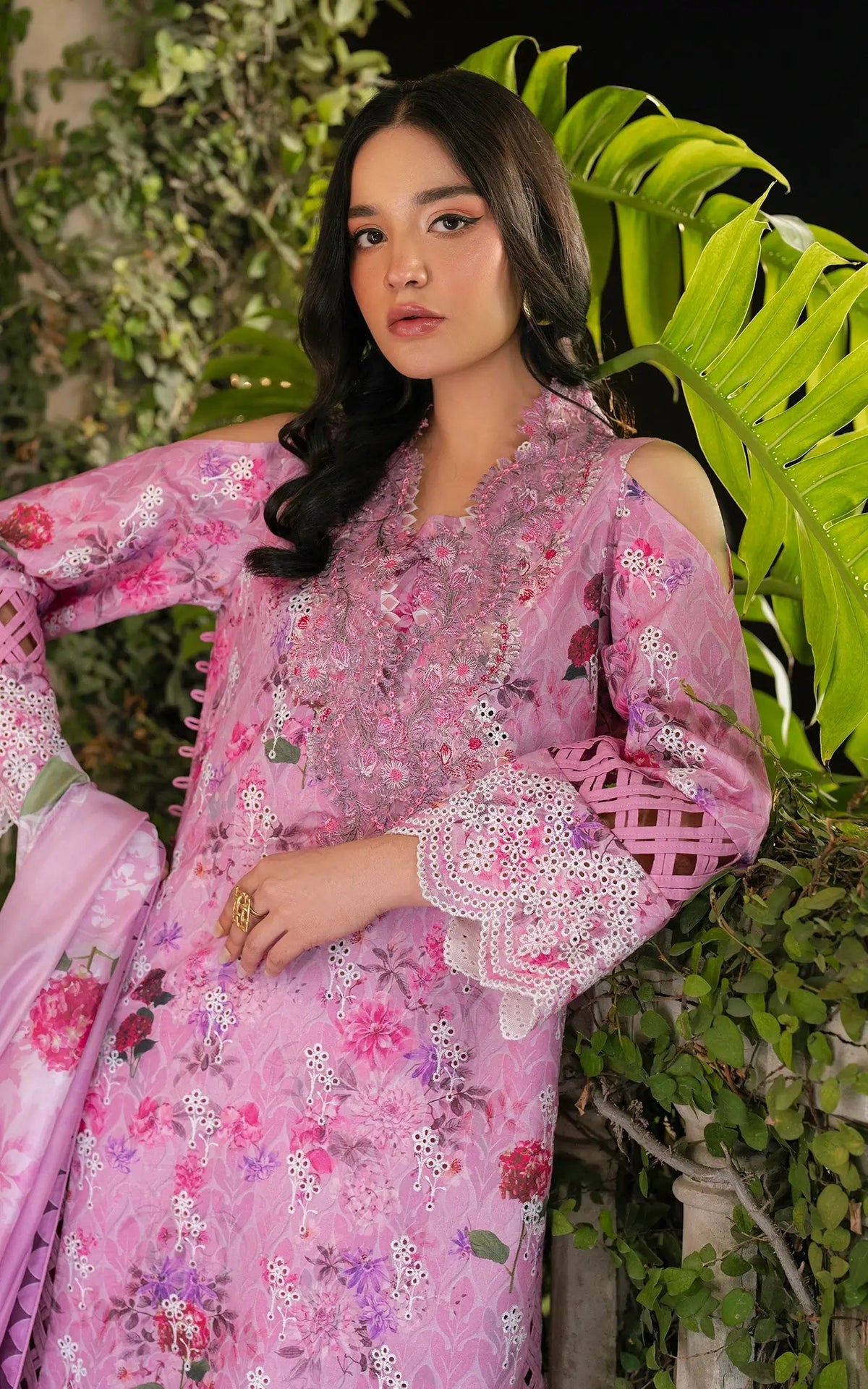 Asifa and Nabeel | Gulkari Summer 25 | Dawn Petals (GKL-10) -  Asifa and Nabeel Ladies Clothes - Original Designer Dress - House of Maryam
