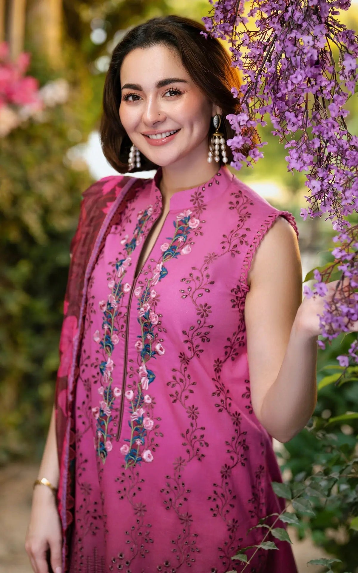 Asifa and Nabeel | Gulkari Summer 25 | Sunkissed Garden (GKL-13) -  Asifa and Nabeel Ladies Clothes - Original Designer Dress - House of Maryam