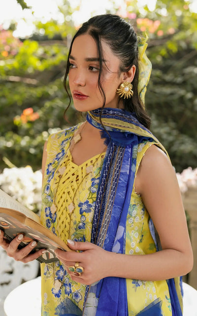 Asifa and Nabeel | Gulkari Summer 25 | Sunlit Breeze (GKL-15) -  Asifa and Nabeel Ladies Clothes - Original Designer Dress - House of Maryam