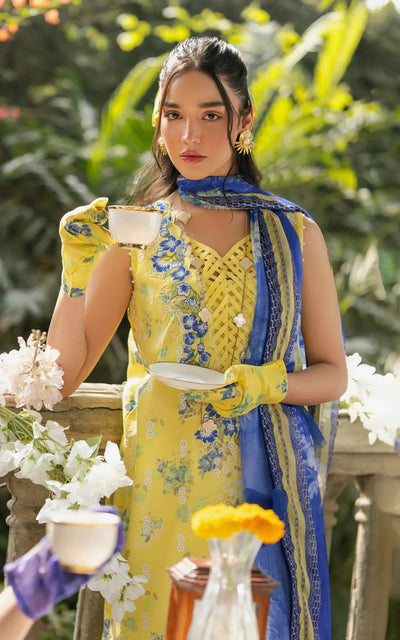 Asifa and Nabeel | Gulkari Summer 25 | Sunlit Breeze (GKL-15) -  Asifa and Nabeel Ladies Clothes - Original Designer Dress - House of Maryam